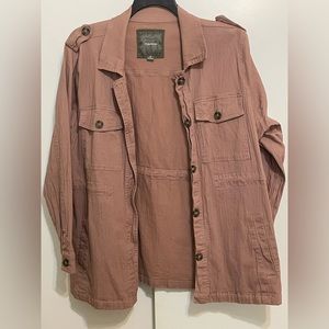 Plus Size Utility Jacket